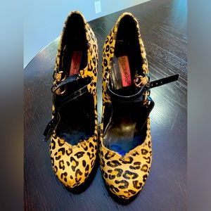 Betsy Johnson Cheetah Heels